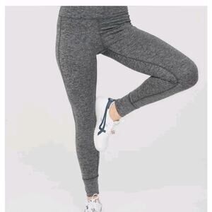 Offline by Aerie Warm Up High Rise Heather Grey Soft Brushed Legging Size Large